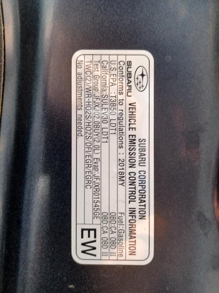 Subaru Crosstrek 2.0i Premium CVT 2018