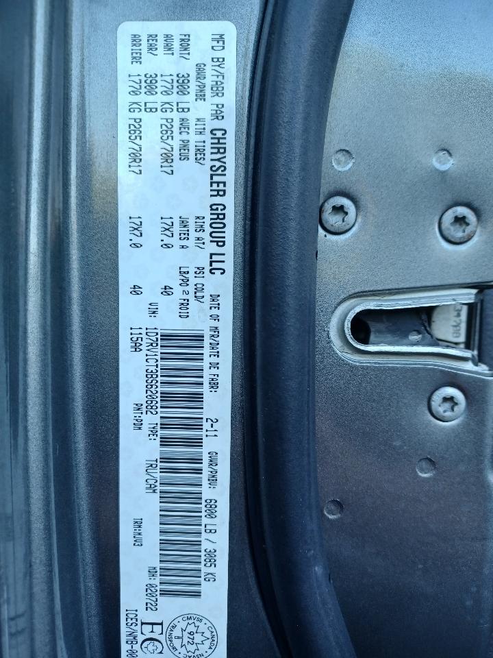 RAM 1500 Sport Crew Cab 4WD 2011