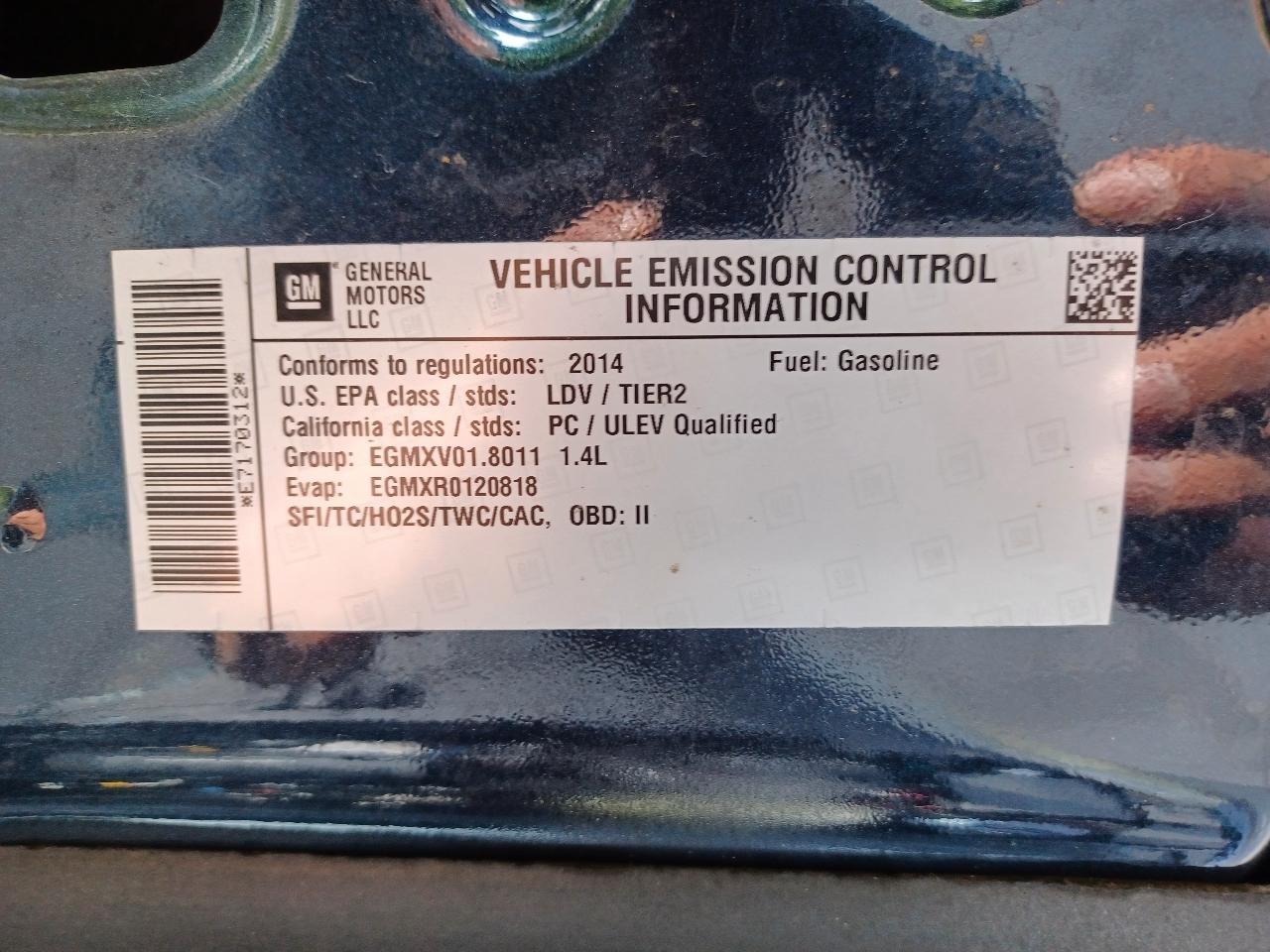 Chevrolet Cruze 2LT Auto 2014