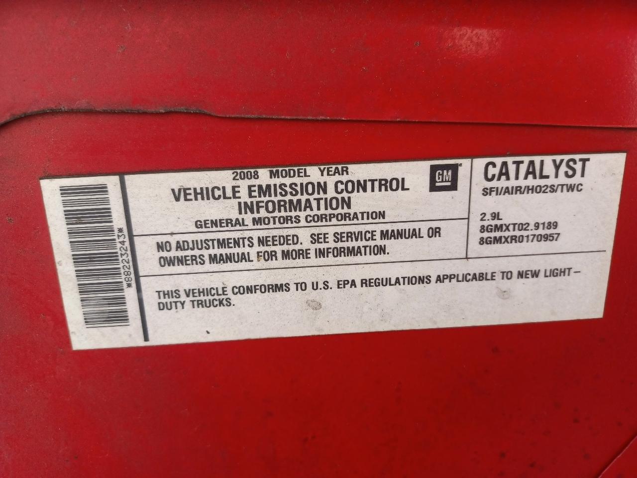 Chevrolet Colorado LS Ext. Cab 2WD 2008