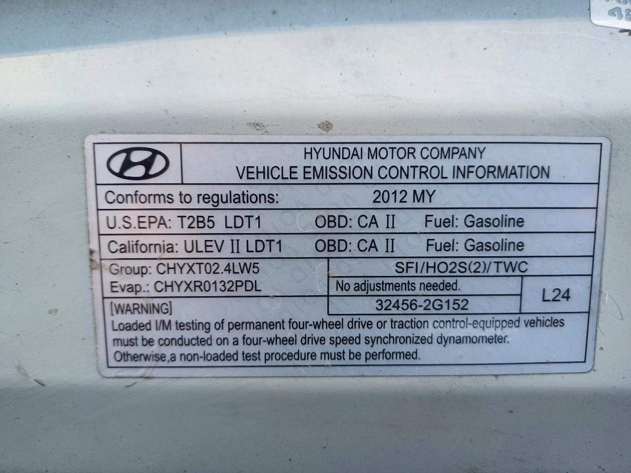 Hyundai Tucson Limited Auto AWD 2012
