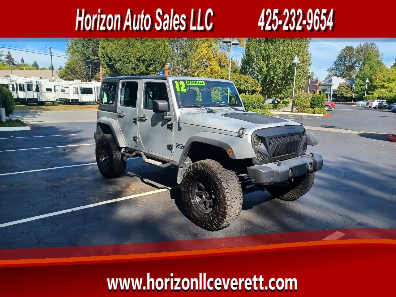 2012 Jeep Wrangler Unlimited Sport 4WD