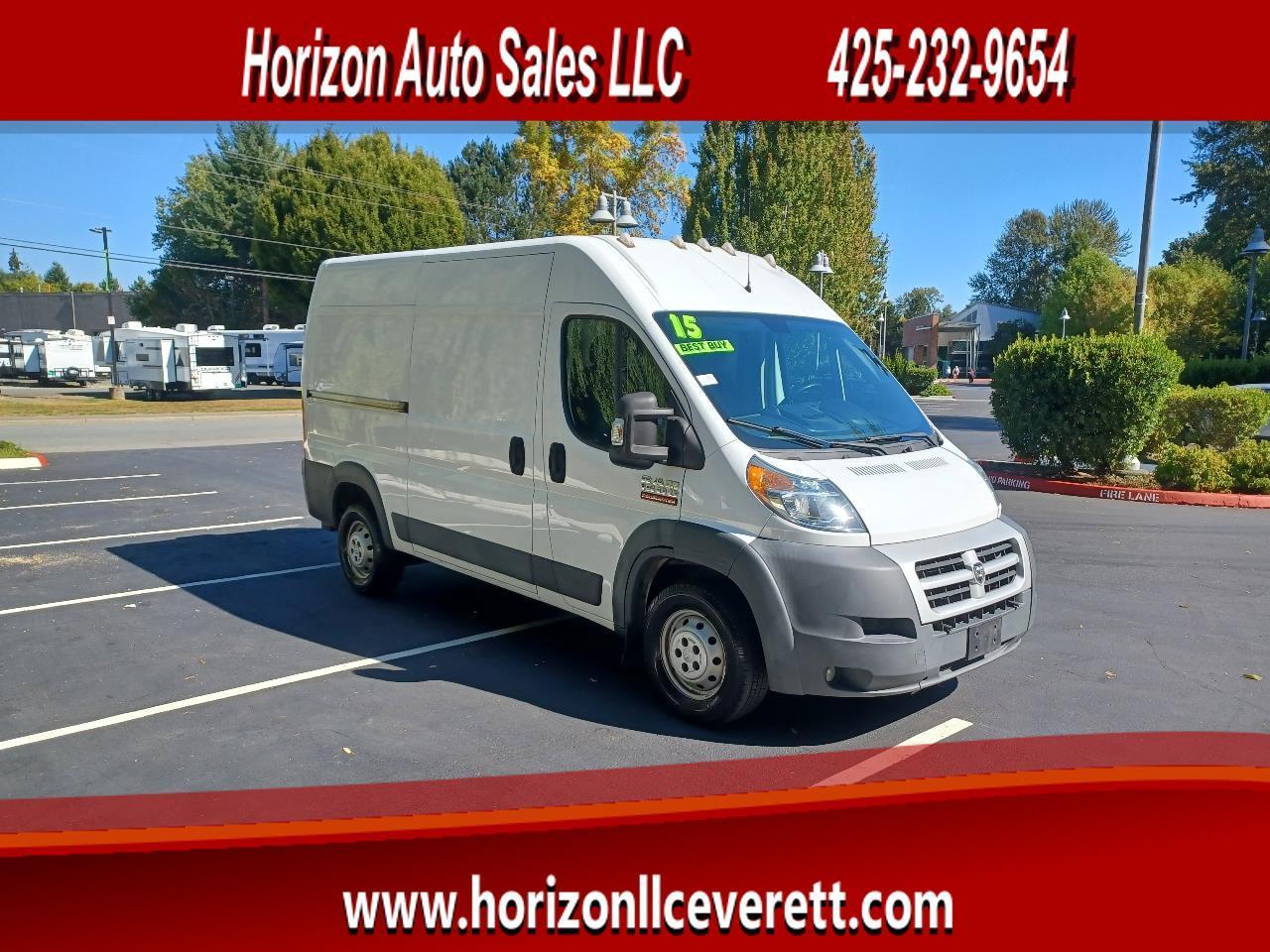 RAM Promaster 1500 High Roof Tradesman 136-in. WB 2015