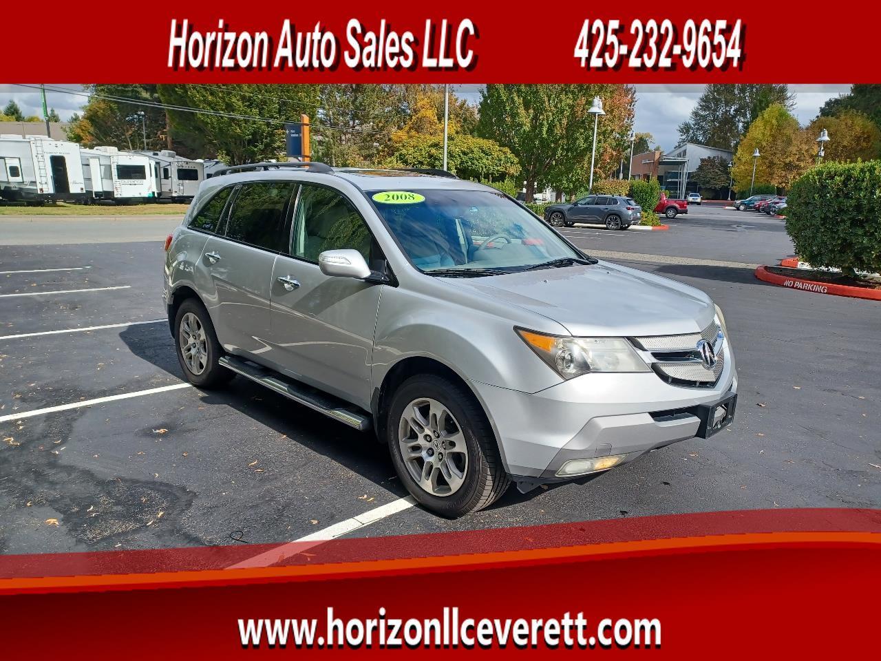 Acura MDX Tech Package with Rear DVD System 2008