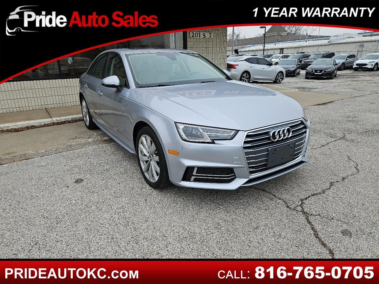 Audi A4 2.0T Premium Sedan 2018