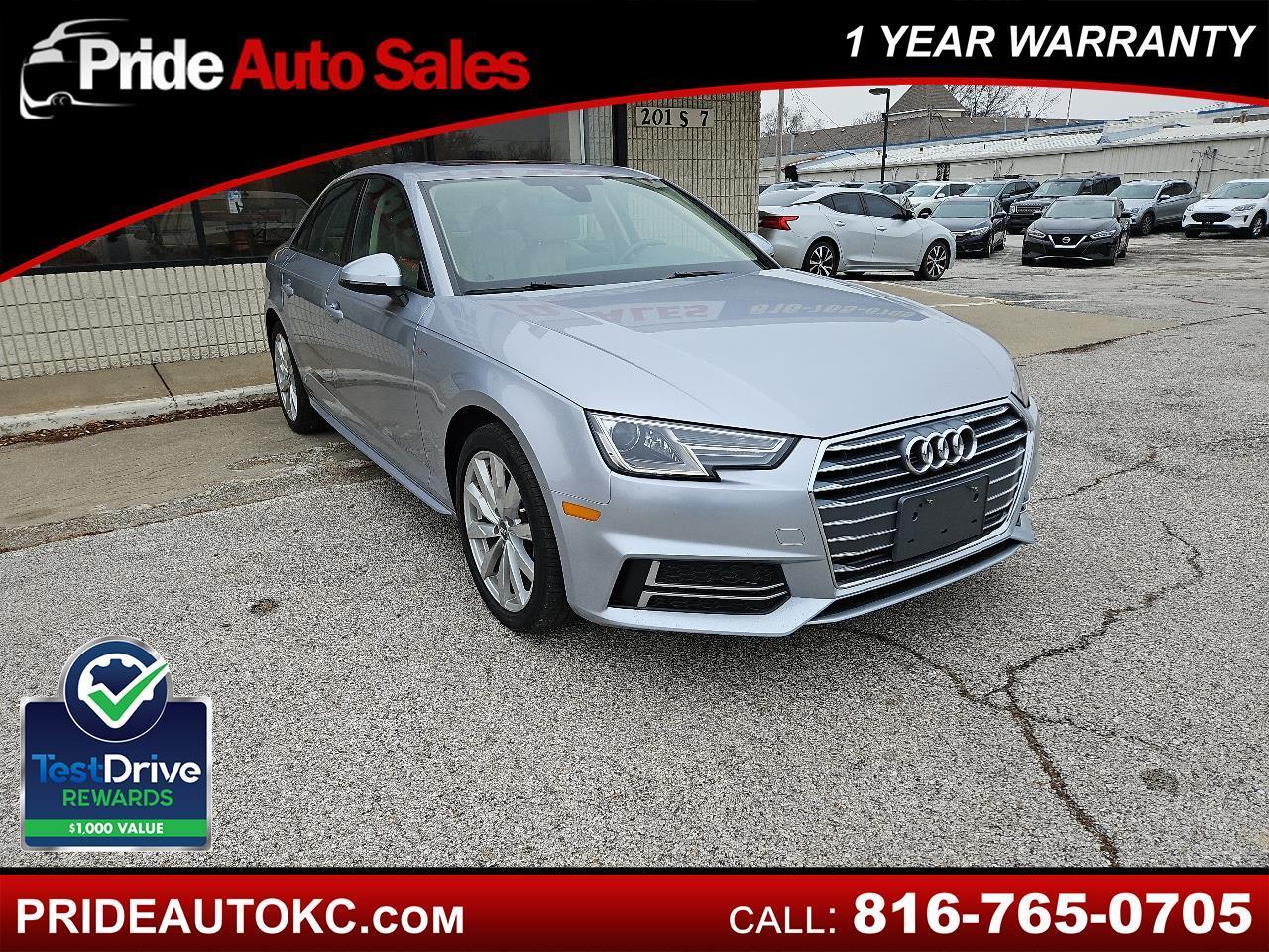 2018 Audi A4 2.0T Premium Sedan