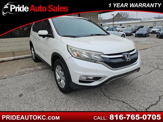 White 2016 Honda CR-V EX FWD SUV / Crossover Front-Wheel Drive Automatic