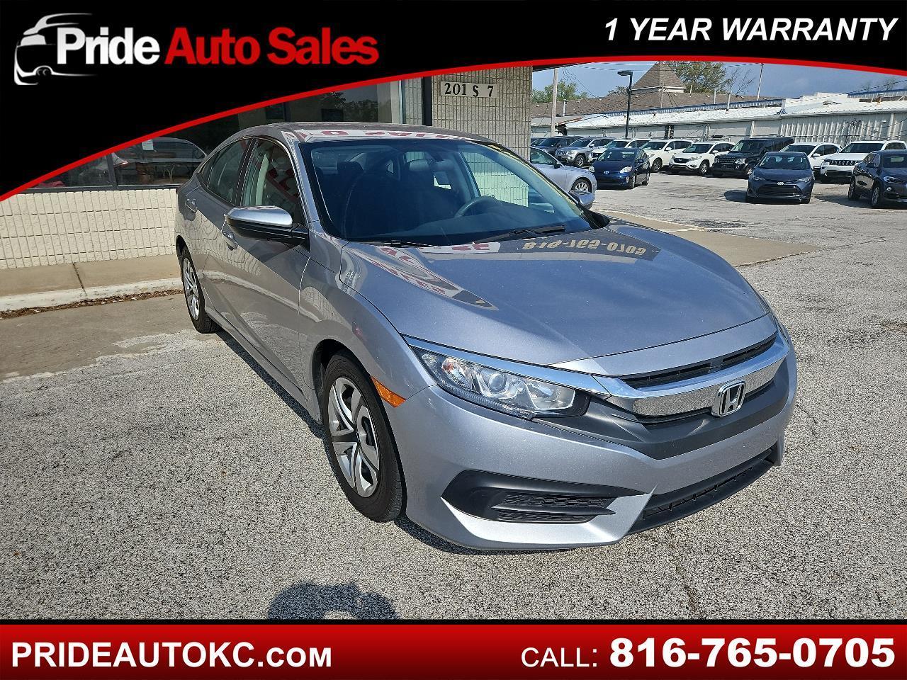 Honda Civic LX sedan 2017