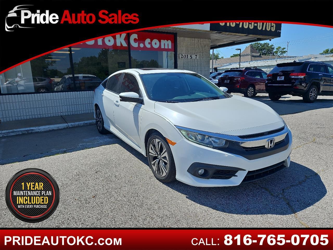 Honda Civic EX-T Sedan CVT 2017