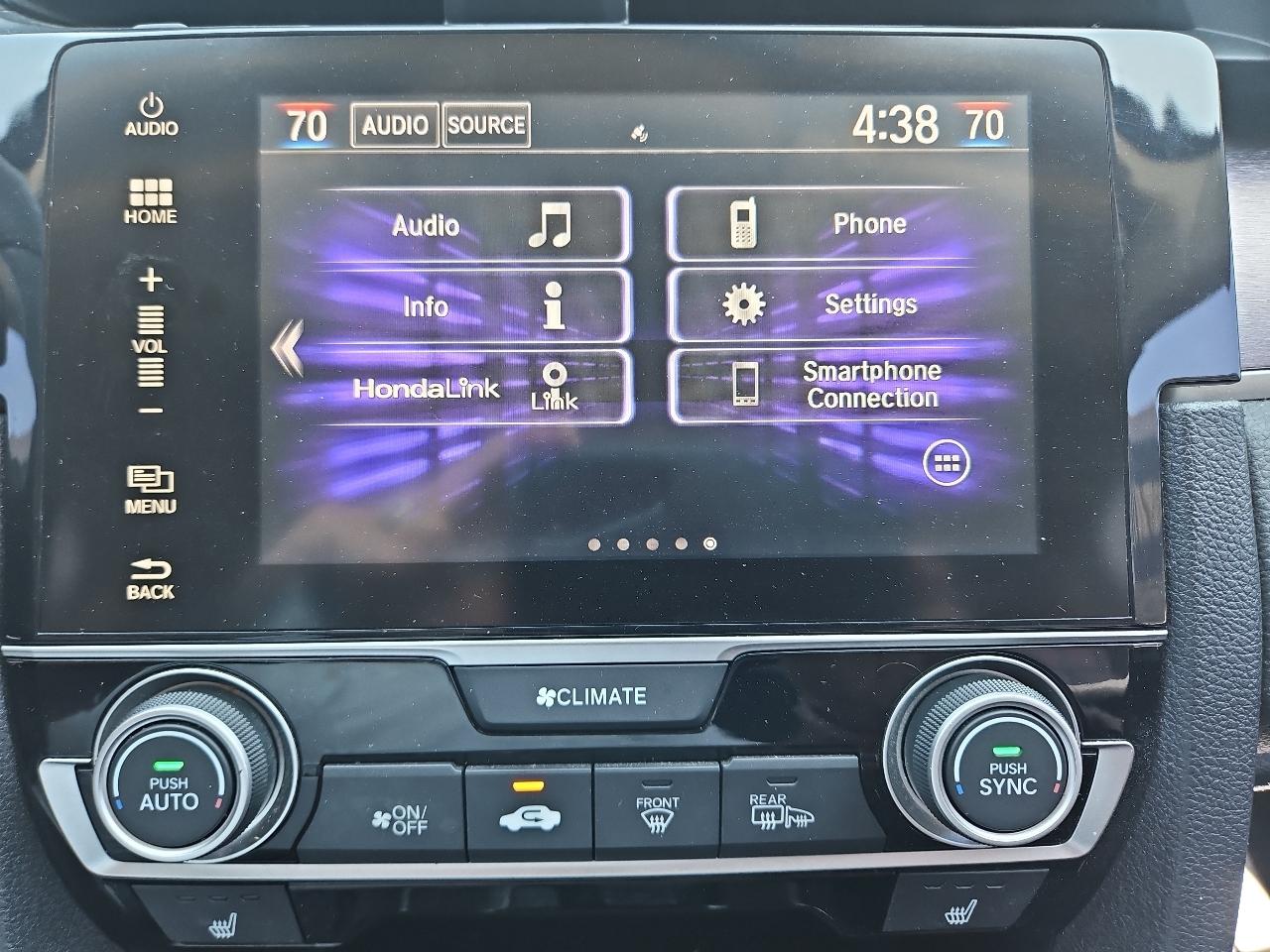 Honda Civic EX-T Sedan CVT 2017