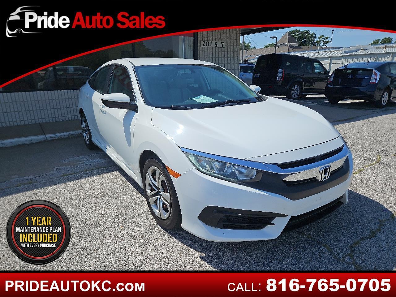 Honda Civic LX sedan 2018