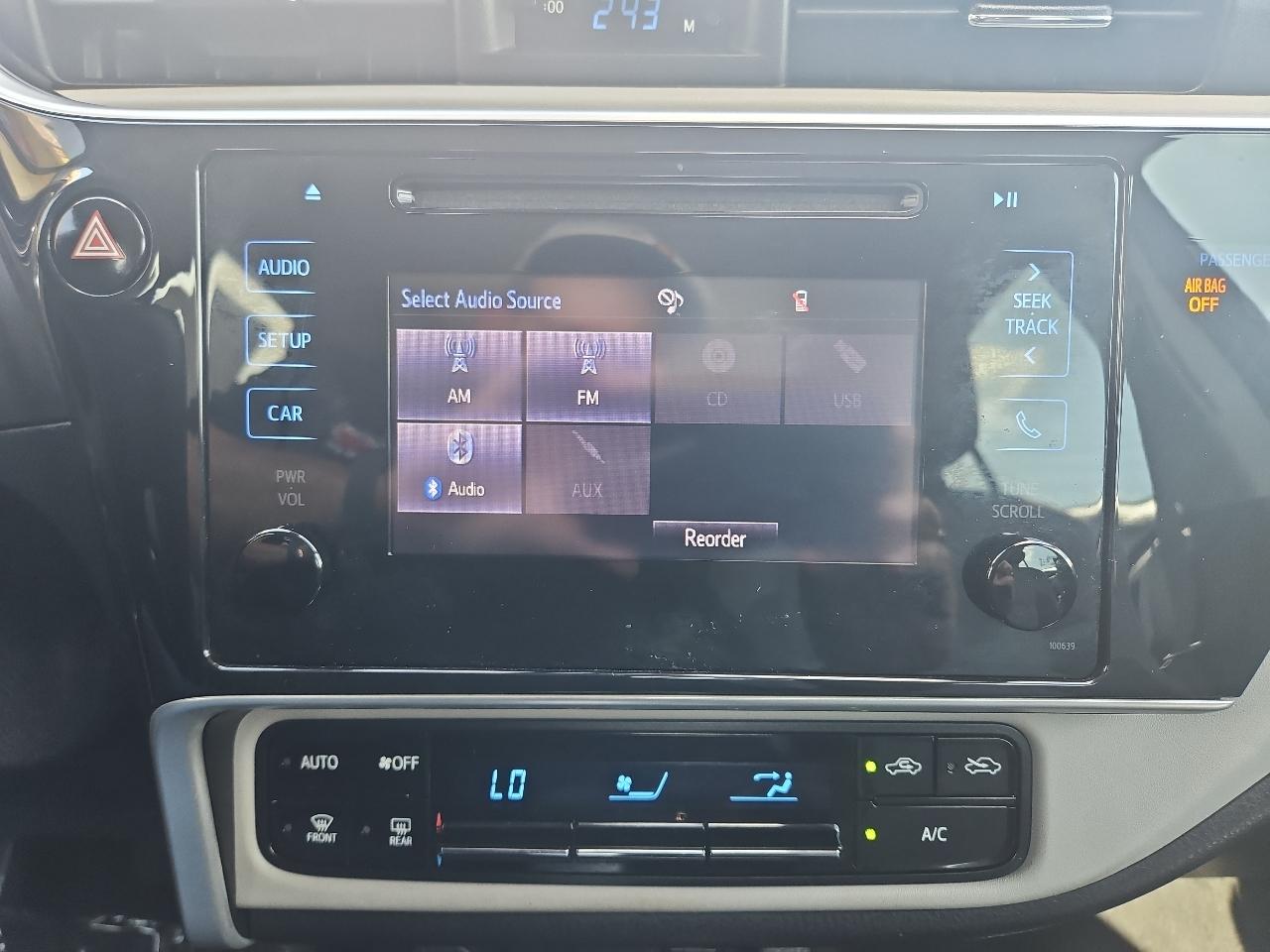 Toyota Corolla LE 2018