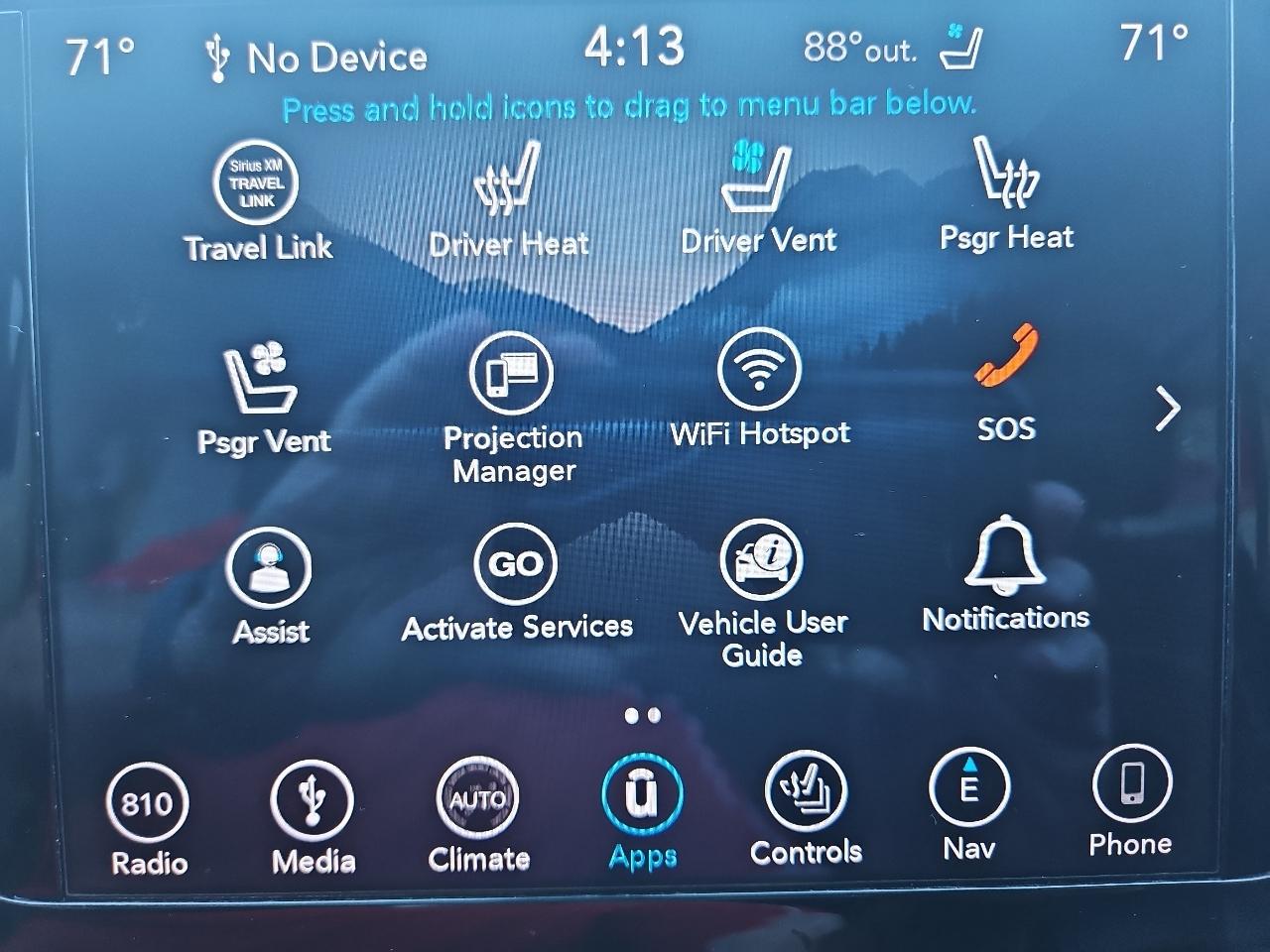 Chrysler Pacifica Limited 2018