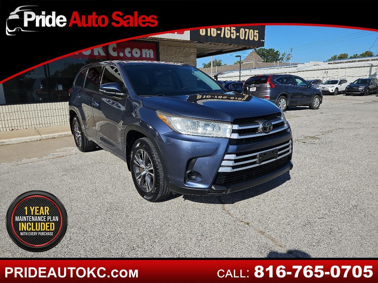 Toyota Highlander LE Plus AWD V6 2018
