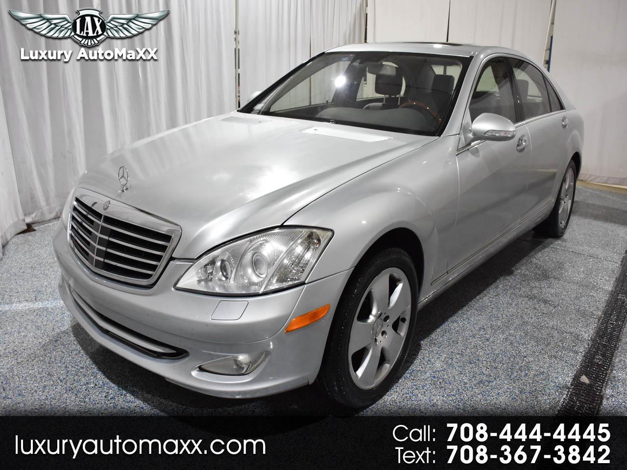 Used 07 Mercedes Benz S Class S550 4matic P3 Night Vision Rear Power Back Seats For Sale In Tinley Park Il Luxury Automaxx