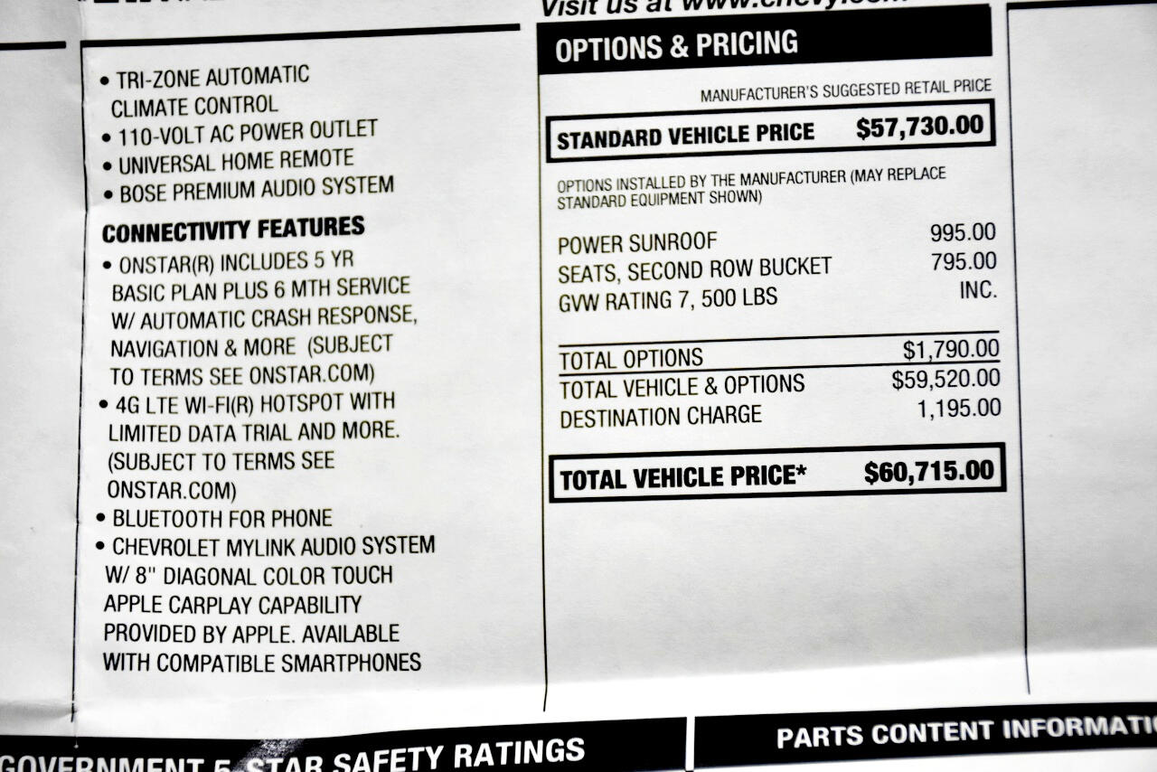 Chevrolet Suburban LT 4WD 2016 Chevrolet Suburban LT 4WD 2016