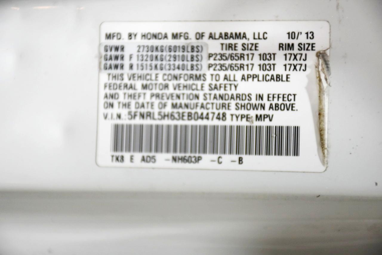 Honda Odyssey EX-L 2014