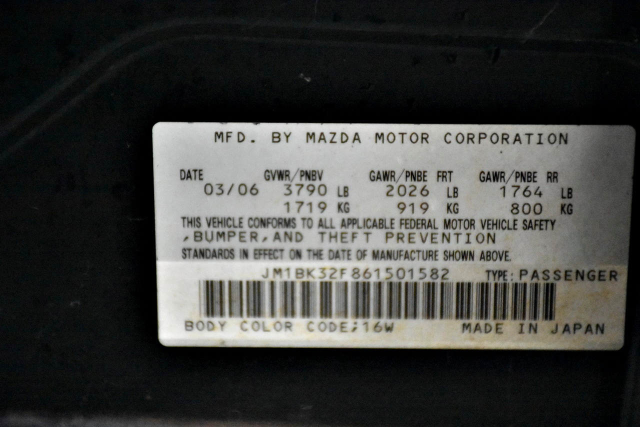 Mazda MAZDA3 i 4-door 2006