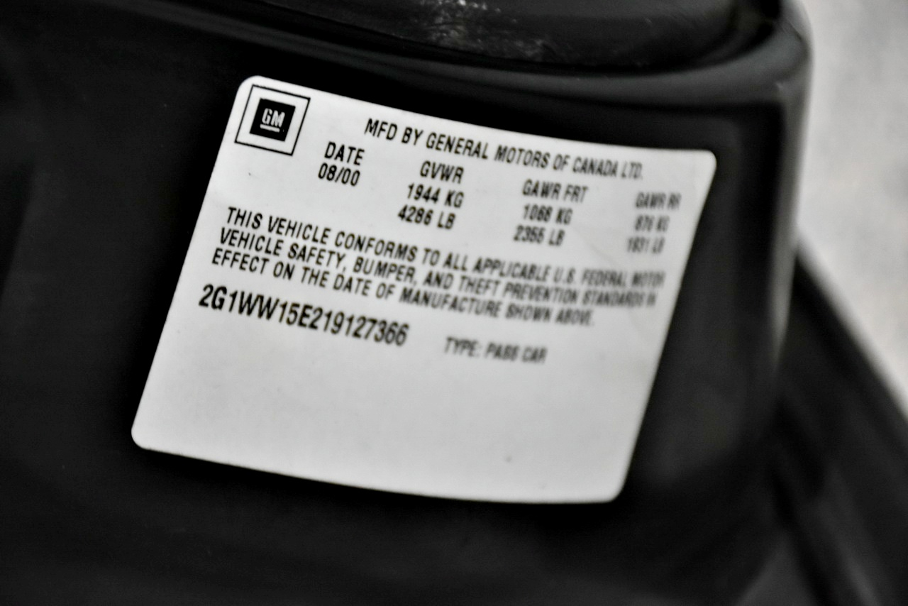 Chevrolet Monte Carlo LS 2001