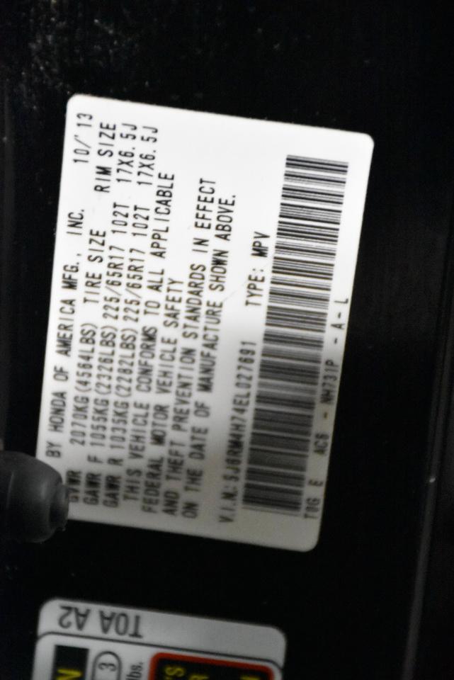 Honda CR-V EX-L 4WD 5-Speed AT 2014