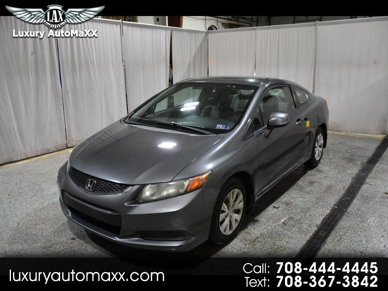 2012 Honda Civic LX Coupe 5-Speed AT