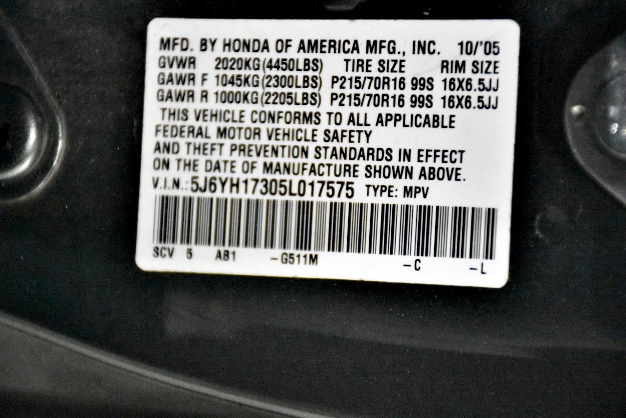 Honda Element LX 2WD 5-spd MT 2005