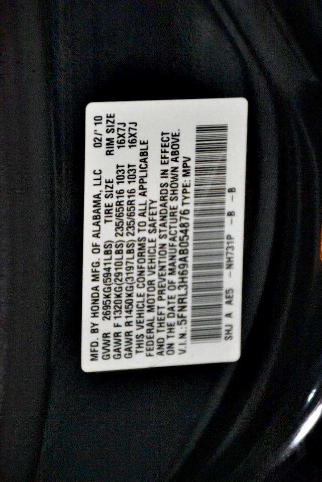 Honda Odyssey EX-L 2010