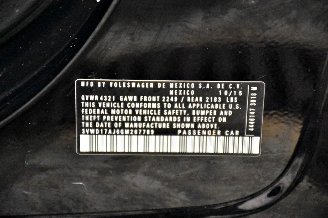 Volkswagen Jetta SE 6A 2016