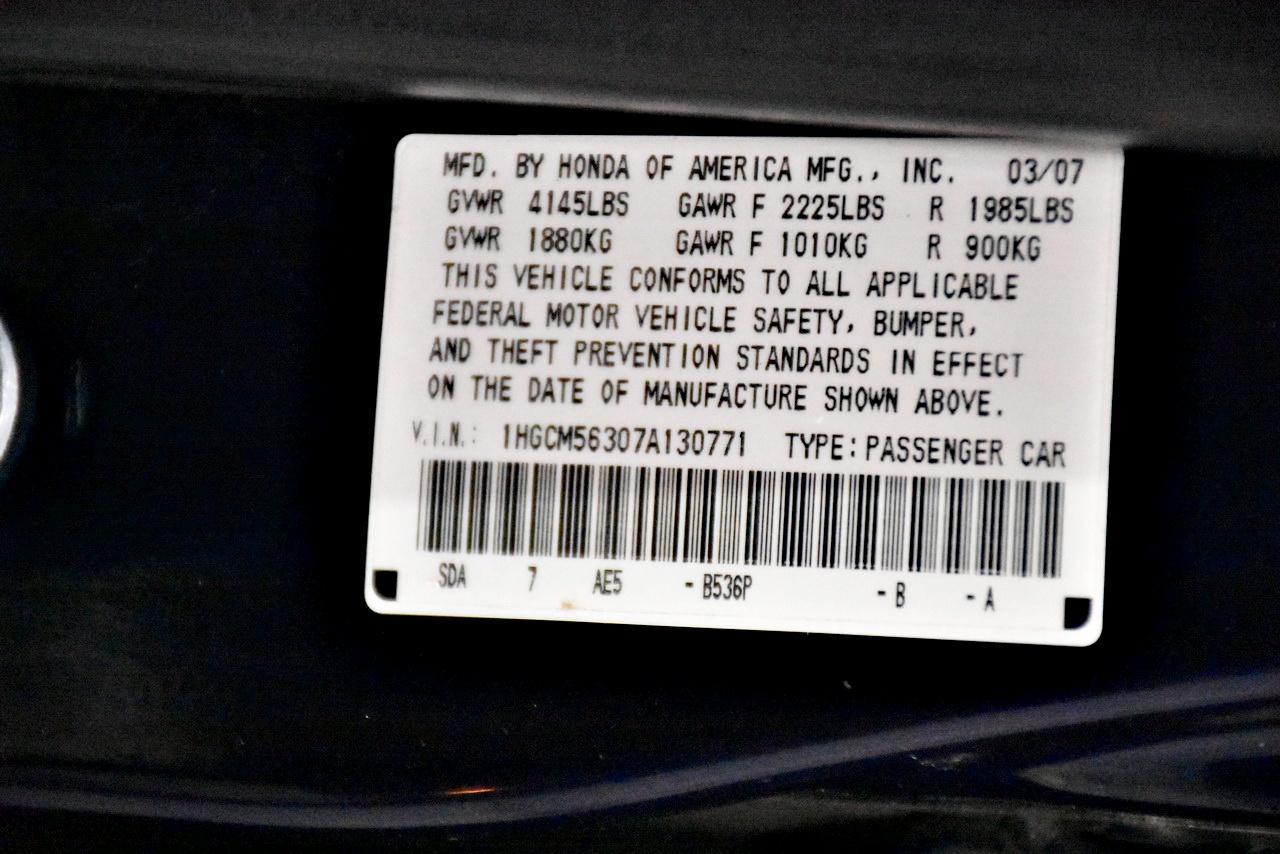 Honda Accord Sport Special Edition 2007