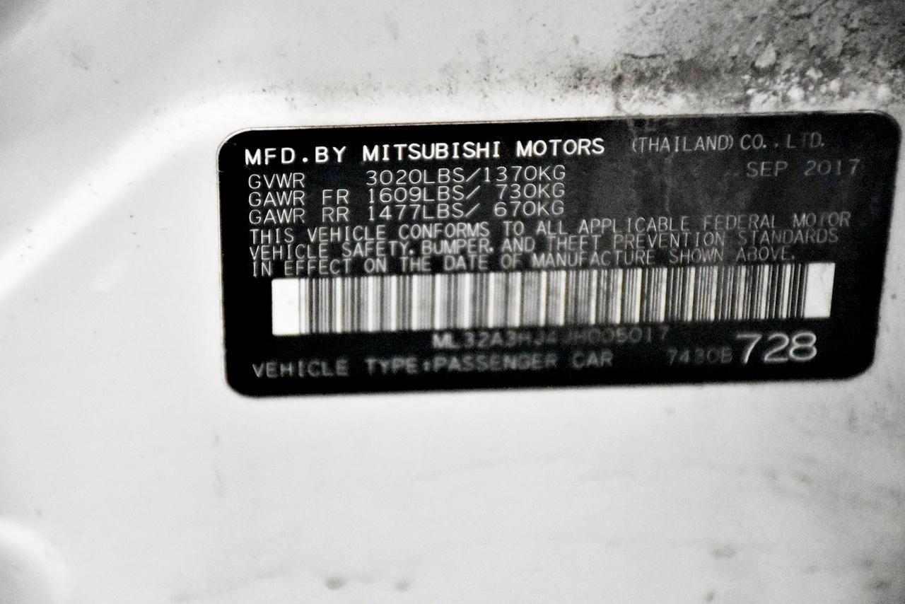 Mitsubishi Mirage ES 5M 2018