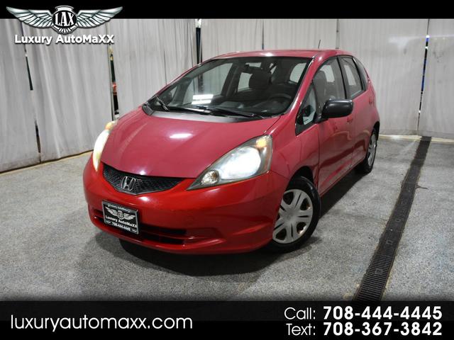 Red 2009 Honda Fit Hatchback Automatic