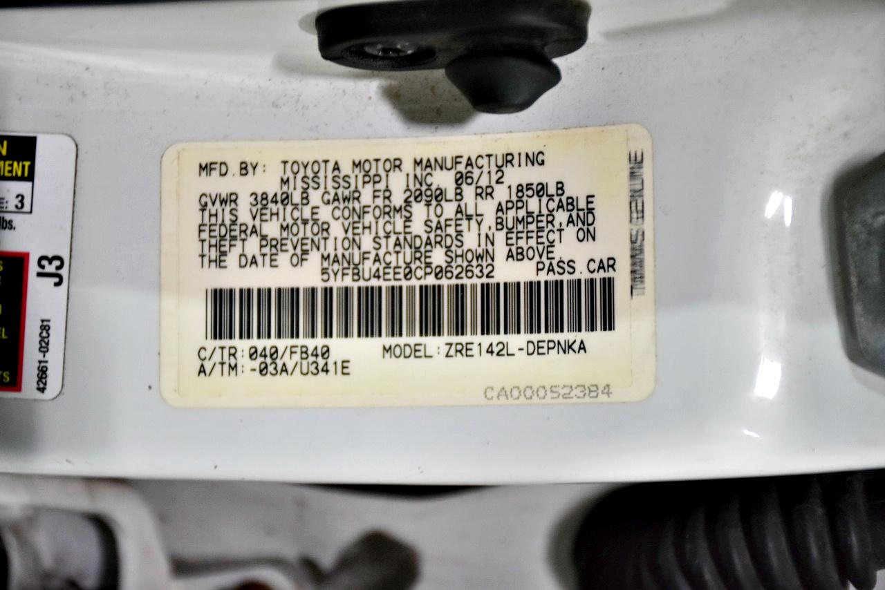 Toyota Corolla S 2012