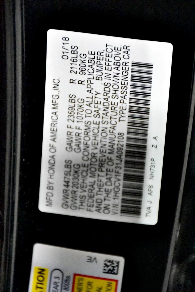 Honda Accord Sport CVT 2018