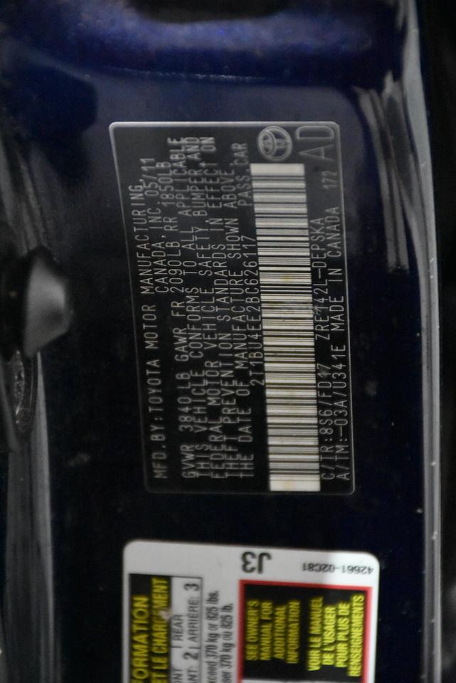 Toyota Corolla S 2011