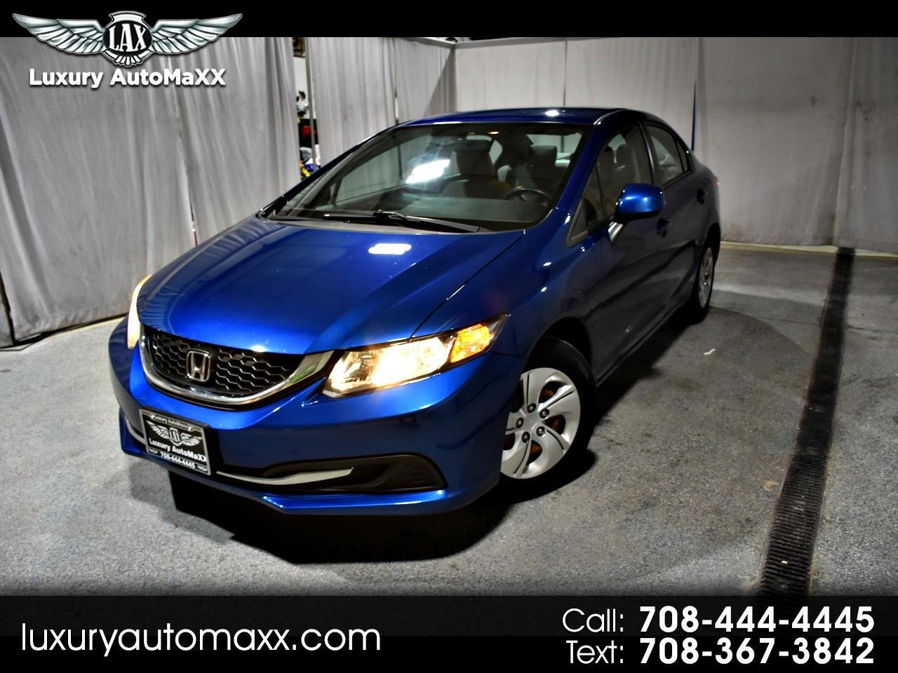 2013 Honda Civic LX Sedan 5-Speed AT