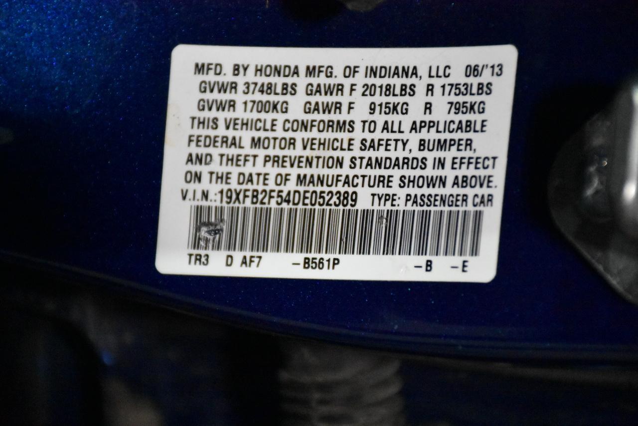 Honda Civic LX Sedan 5-Speed AT 2013