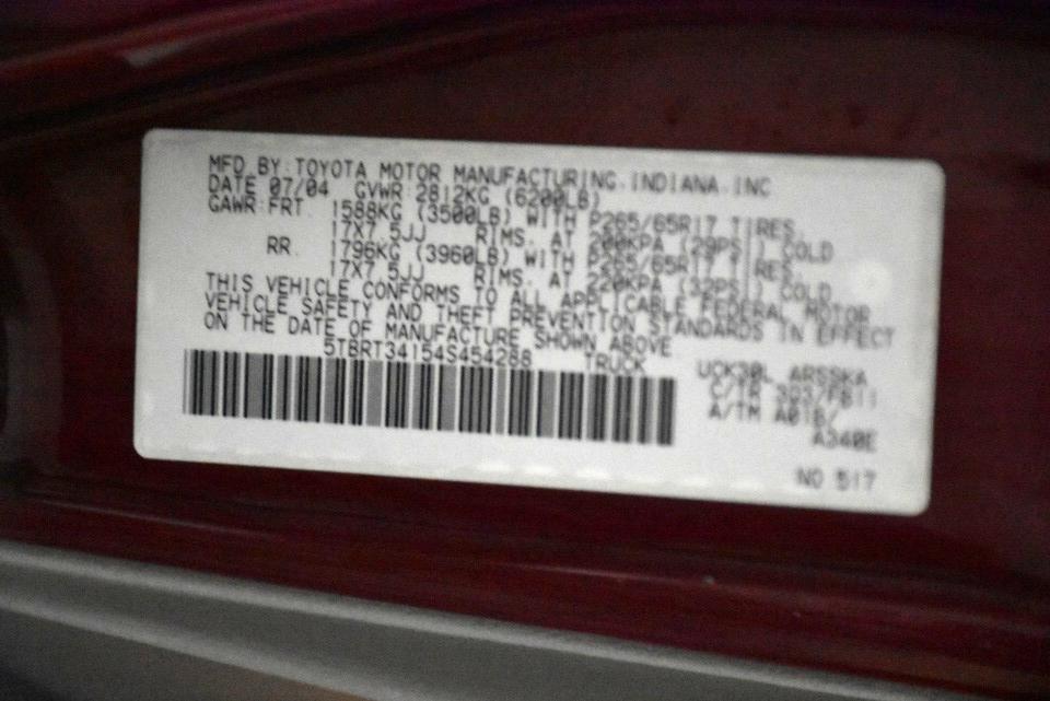 Toyota Tundra SR5 Access Cab 2WD 2004