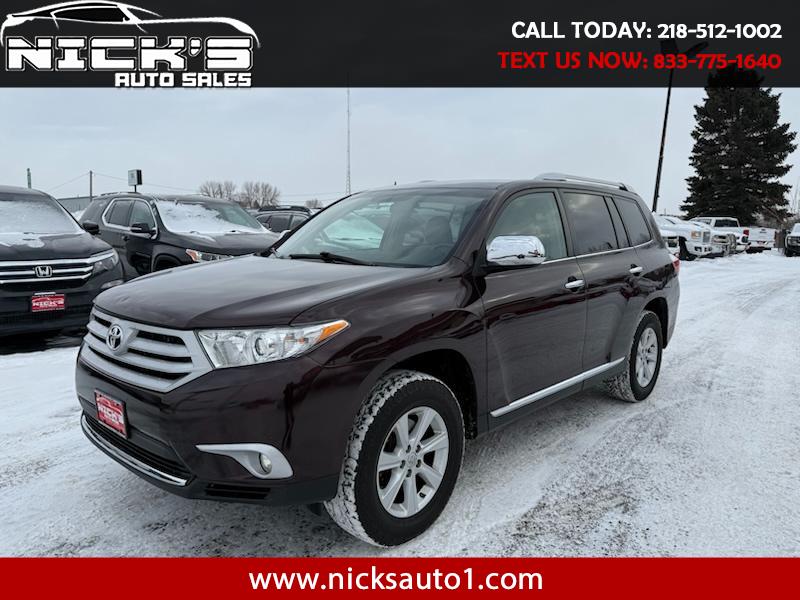 Toyota Highlander Base 4WD 2013