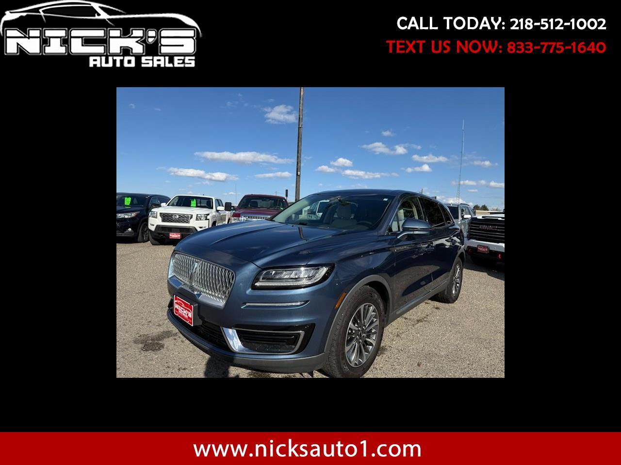 2019 Lincoln Nautilus Select AWD