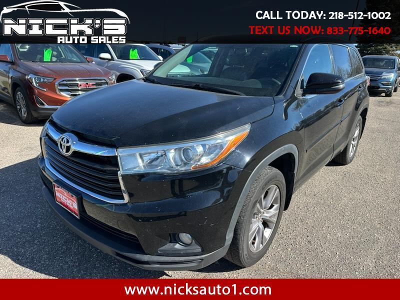 Toyota Highlander XLE AWD V6 2015