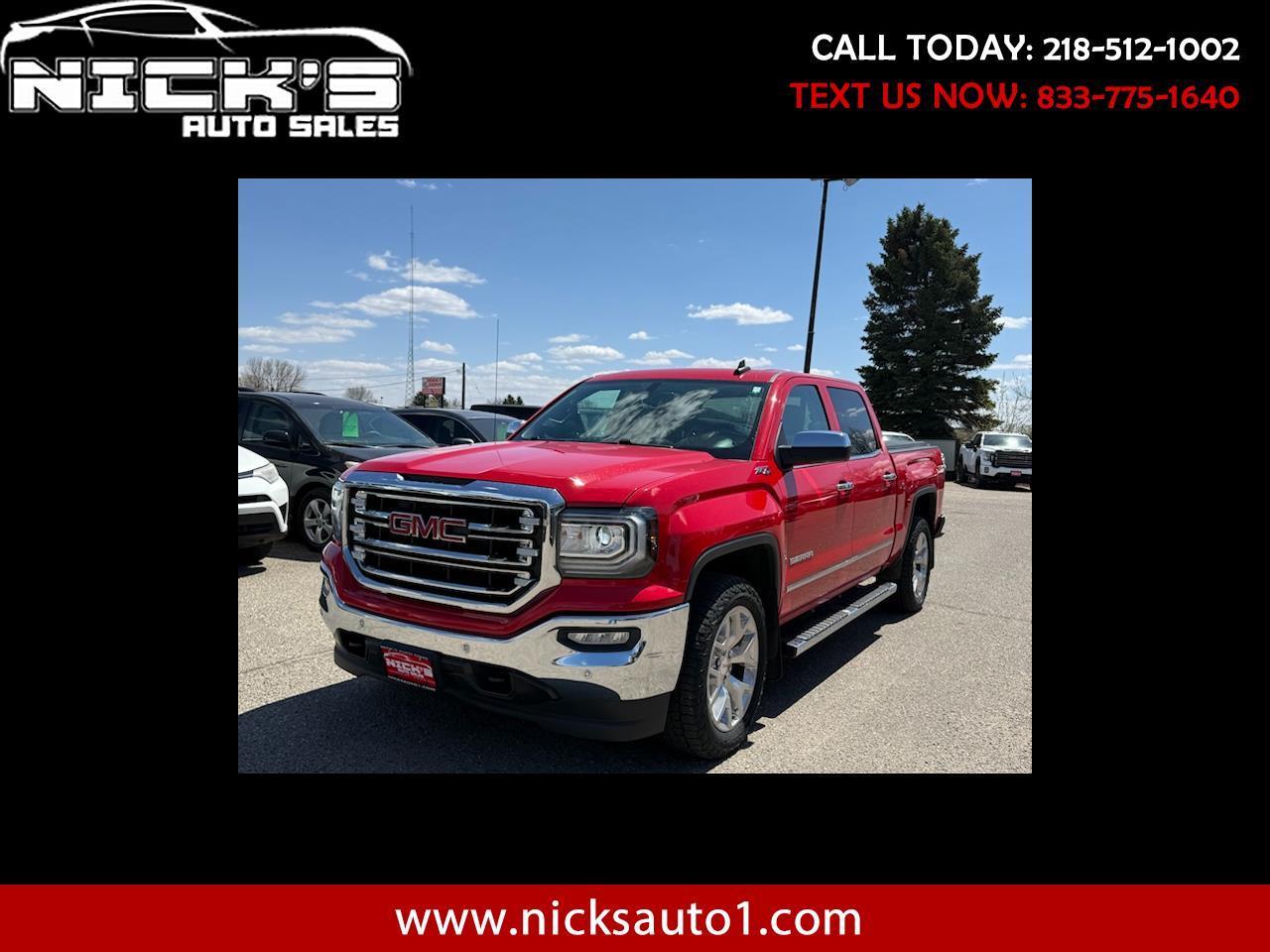 2017 GMC Sierra 1500 SLT Crew Cab Long Box 4WD