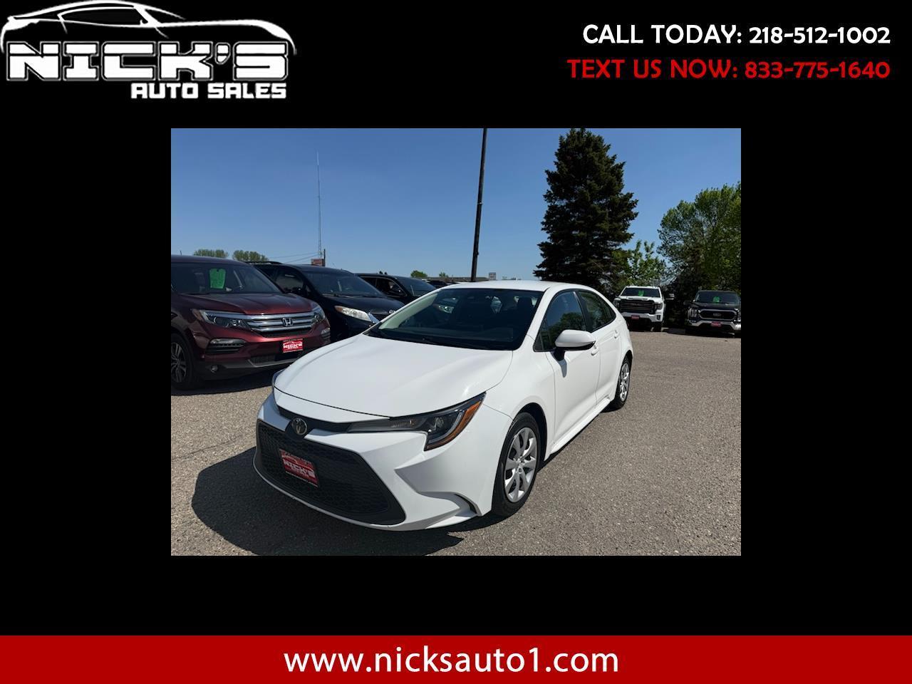 Toyota Corolla LE 2022