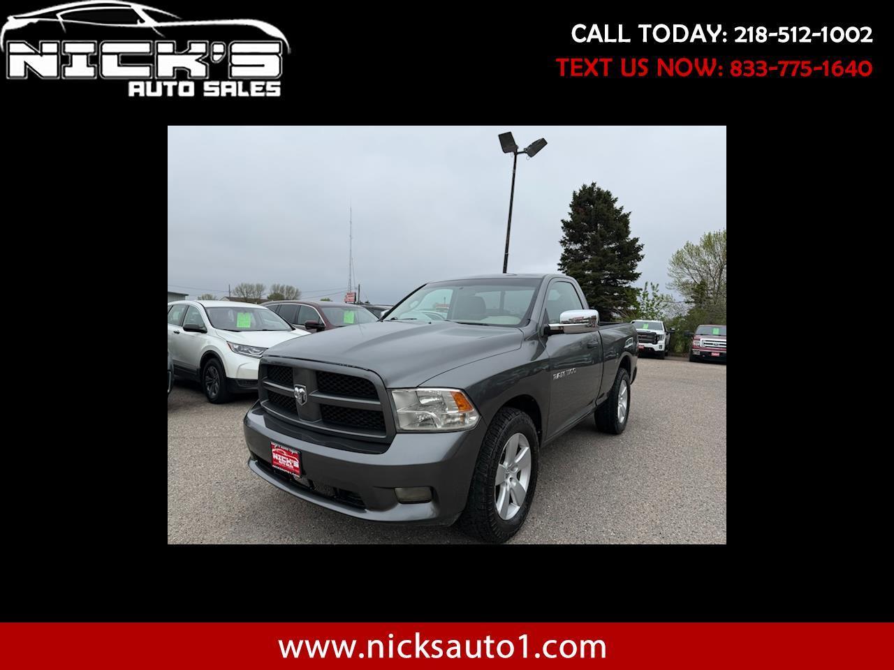 RAM 1500 ST SWB 4WD 2012