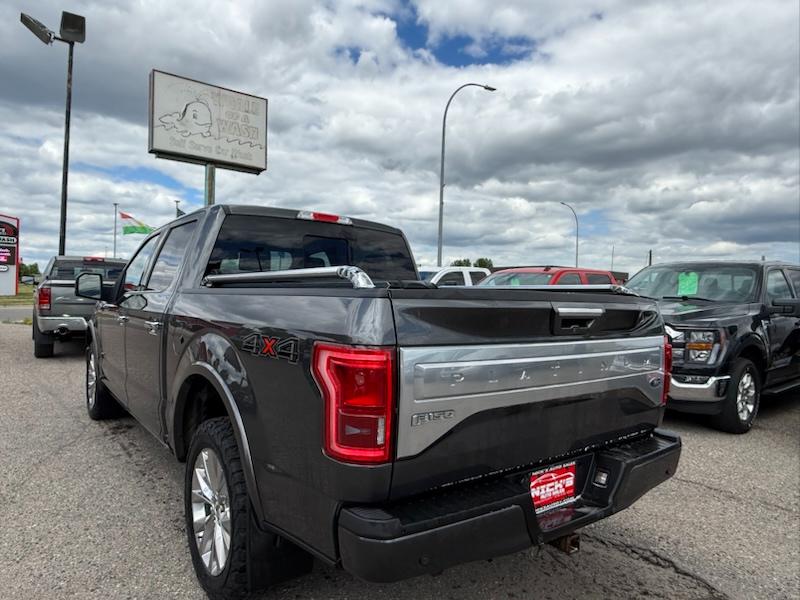 Ford F-150 Platinum SuperCrew 5.5-ft. Bed 4WD 2016