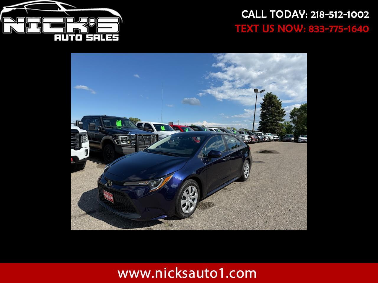 Toyota Corolla LE 2022
