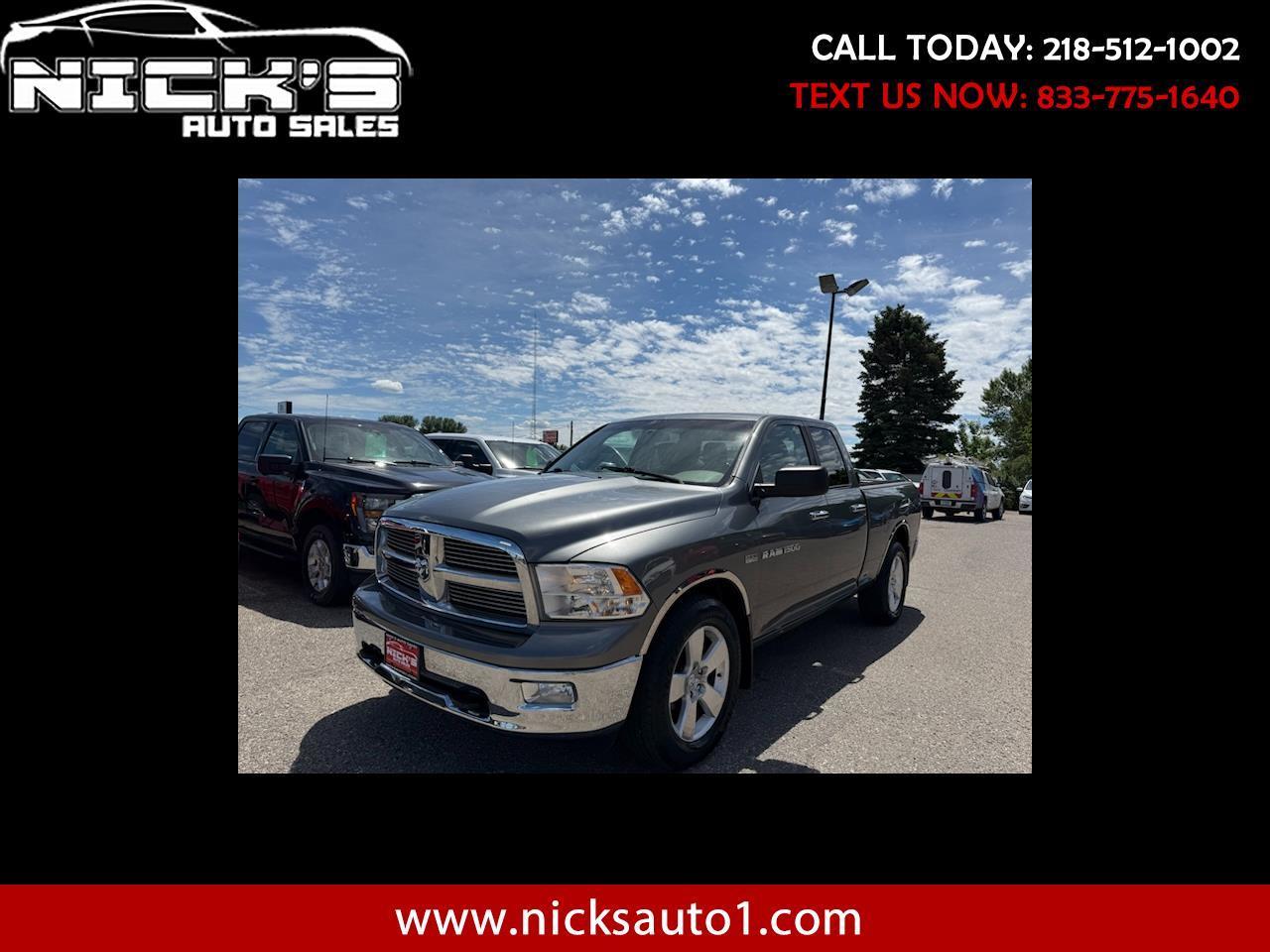 RAM 1500 SLT Quad Cab 4WD 2012