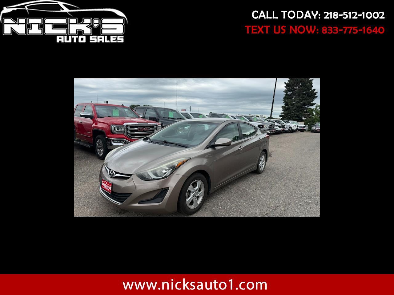 2014 Hyundai Elantra SE