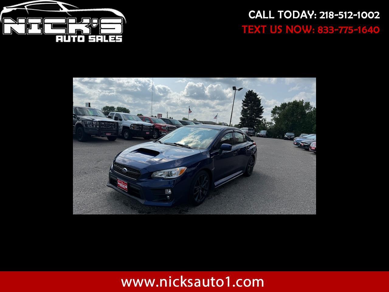 2019 Subaru WRX Premium AWD