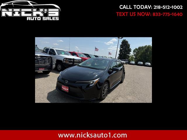 Black 2023 Toyota Corolla Hybrid Sedan All-Wheel Drive Automatic