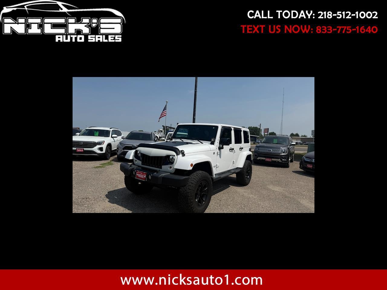 2014 Jeep Wrangler Unlimited Sahara 4WD